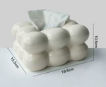 Modern Minimalist Cotton Candy Tissue Box Decor