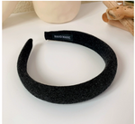 Thick Sponge Hairband for Women in Khaki (One Set)