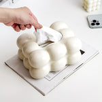 Modern Minimalist Cotton Candy Tissue Box Decor